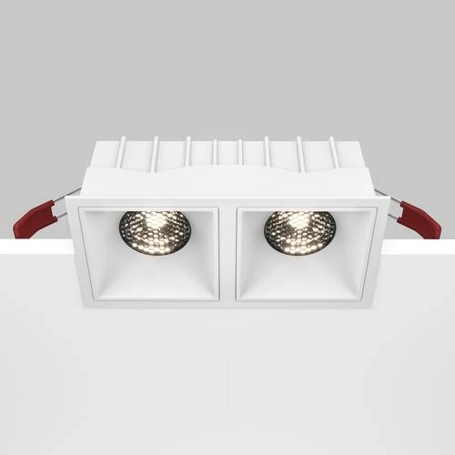 Встраиваемый светильник Downlight Alfa LED 30W, 4000K, Белый (Maytoni Technical, DL043-02-15W4K-SQ-W) - Amppa.ru