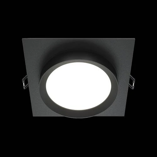 Встраиваемый светильник Downlight Hoop, 1xGX53 Черный (Maytoni Technical, DL086-GX53-SQ-B) - Amppa.ru