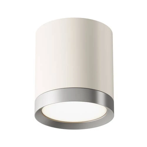 Потолочный светильник Ceiling Hoop, 1xGX53 Белый с Серебром (Maytoni Technical, C086CM-GX53-MRD-WS) - Amppa.ru