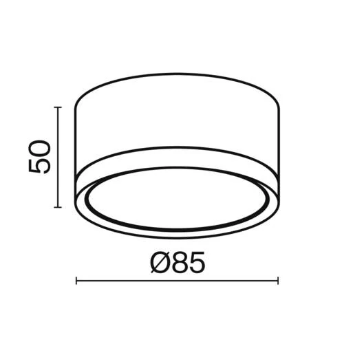 Потолочный светильник Ceiling Hoop, 1xGX53 Черный с Золотом (Maytoni Technical, C086CL-GX53-SRD-BG) - Amppa.ru