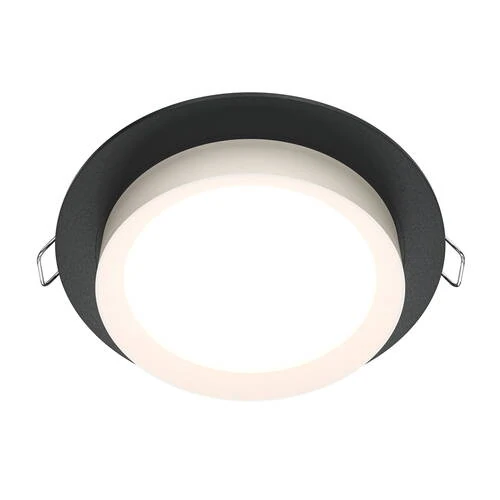 Встраиваемый светильник Downlight Hoop, 1xGX53 Черно-белый (Maytoni Technical, DL086-GX53-RD-BW) - Amppa.ru