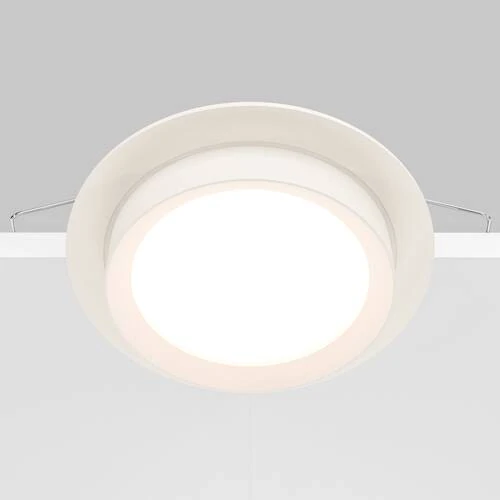 Встраиваемый светильник Downlight Hoop, 1xGX53 Белый (Maytoni Technical, DL086-GX53-RD-W) - Amppa.ru