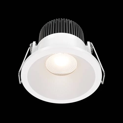 Встраиваемый светильник Downlight Zoom, LED 6W, 3000K, Белый (Maytoni Technical, DL034-01-06W3K-W) - Amppa.ru