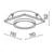 Встраиваемый светильник Downlight Hoop, 1xGX53 Черный (Maytoni Technical, DL086-GX53-SQ-B) - Amppa.ru