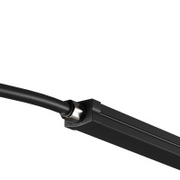 Комплектующие для уличной трековой системы с токоведущими элементами Уличная трековая система освещения Elasity IP Комплектующие для уличной трековой системы Elasity IP, Черный (Maytoni Outdoor, O-TR001-PL-L2)