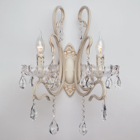 Бра с хрусталем 12205/2 белый (Eurosvet, 00000059682)