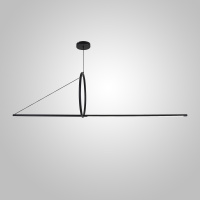 Подвесной светильник SUSPENSION CERCLE ET TRAIT – GRAPHITE SATINE L170 (ImperiumLoft, 202723-23)