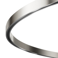 Шинопровод накладной/подвесной Магнитная модульная трековая система FLARITY Busbar trunkings Flarity, 800м, Платина (Maytoni Technical, TRX154-R-D800-PT)