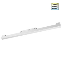 Трековый Светильник Для Низков. Шинопровода С Переключателем Цветовой Темперетуры Flum Shino, Led, Белый (Novotech, 359618)