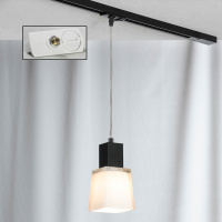 Трековый светильник однофазный Track Lights, 1xE14, Белый и Белый (Lussole, LSC-2506-01-TAW)