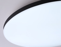 Умный светодиодный светильник Smart Ambrella Light 25W с Wi-Fi, Яндекс Алисой, Tuya, Smart Home, Alexa и ИК пультом BK черный IP54 25W 3000K-6500K+RGB Wi-Fi Алиса/Tuya/Smart Home/Alexa D370*55 (ПДУ ИК) (Ambrella Light, FZ2005)