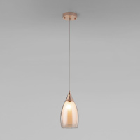 Подвесной светильник со стеклянным плафоном 50085/1 золото (Eurosvet, a044660)